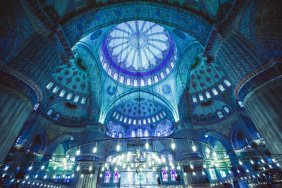 WESTERN TURKEY BLUE MOSQUE